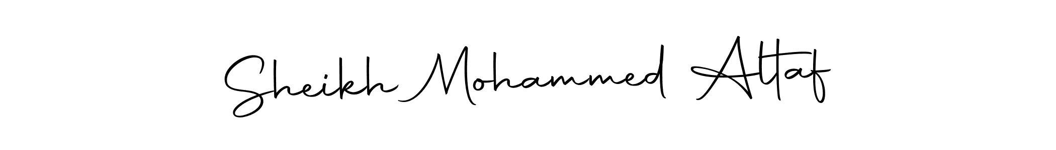 You should practise on your own different ways (Autography-DOLnW) to write your name (Sheikh Mohammed Altaf) in signature. don't let someone else do it for you. Sheikh Mohammed Altaf signature style 10 images and pictures png