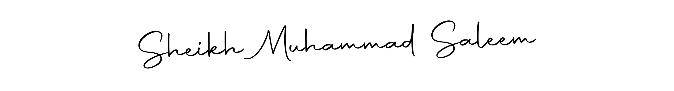 Similarly Autography-DOLnW is the best handwritten signature design. Signature creator online .You can use it as an online autograph creator for name Sheikh Muhammad Saleem. Sheikh Muhammad Saleem signature style 10 images and pictures png