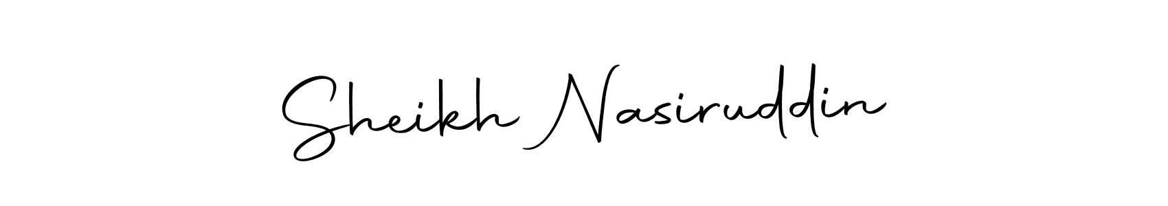 Make a beautiful signature design for name Sheikh Nasiruddin. Use this online signature maker to create a handwritten signature for free. Sheikh Nasiruddin signature style 10 images and pictures png