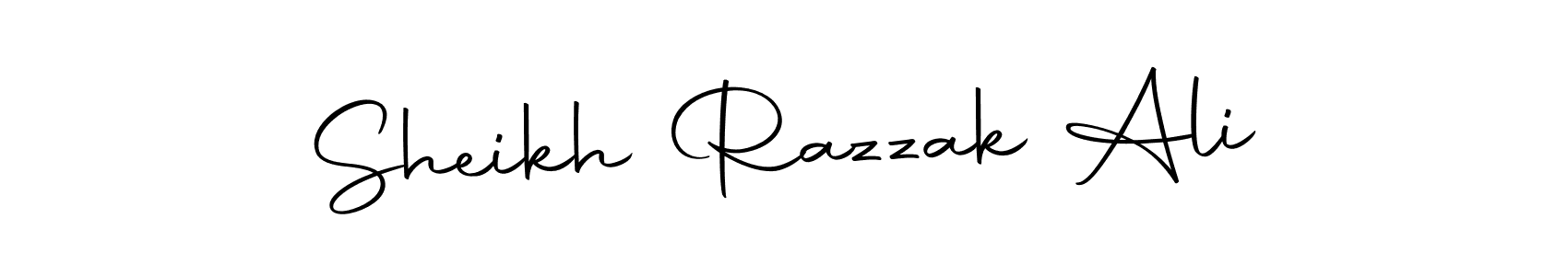 Make a beautiful signature design for name Sheikh Razzak Ali. With this signature (Autography-DOLnW) style, you can create a handwritten signature for free. Sheikh Razzak Ali signature style 10 images and pictures png