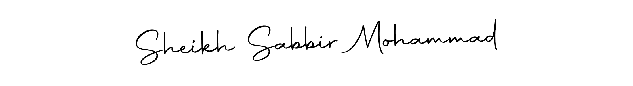 if you are searching for the best signature style for your name Sheikh Sabbir Mohammad. so please give up your signature search. here we have designed multiple signature styles  using Autography-DOLnW. Sheikh Sabbir Mohammad signature style 10 images and pictures png