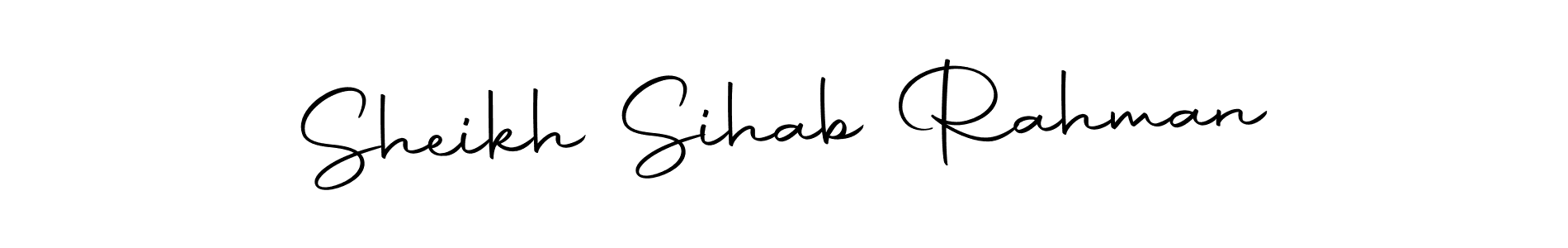 Make a beautiful signature design for name Sheikh Sihab Rahman. Use this online signature maker to create a handwritten signature for free. Sheikh Sihab Rahman signature style 10 images and pictures png