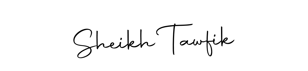 Check out images of Autograph of Sheikh Tawfik name. Actor Sheikh Tawfik Signature Style. Autography-DOLnW is a professional sign style online. Sheikh Tawfik signature style 10 images and pictures png