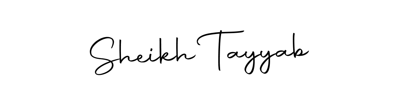 Make a beautiful signature design for name Sheikh Tayyab. Use this online signature maker to create a handwritten signature for free. Sheikh Tayyab signature style 10 images and pictures png