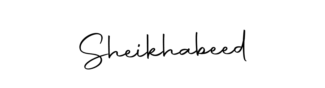 You should practise on your own different ways (Autography-DOLnW) to write your name (Sheikhabeed) in signature. don't let someone else do it for you. Sheikhabeed signature style 10 images and pictures png