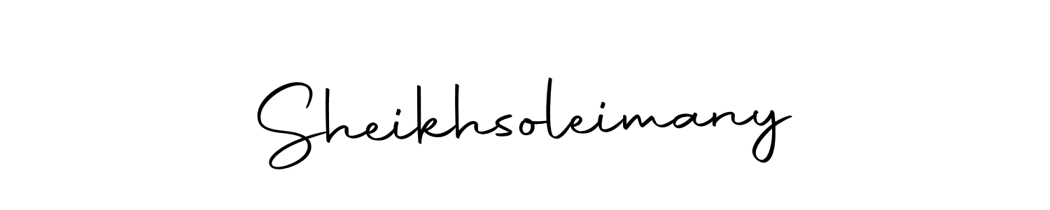 Sheikhsoleimany stylish signature style. Best Handwritten Sign (Autography-DOLnW) for my name. Handwritten Signature Collection Ideas for my name Sheikhsoleimany. Sheikhsoleimany signature style 10 images and pictures png