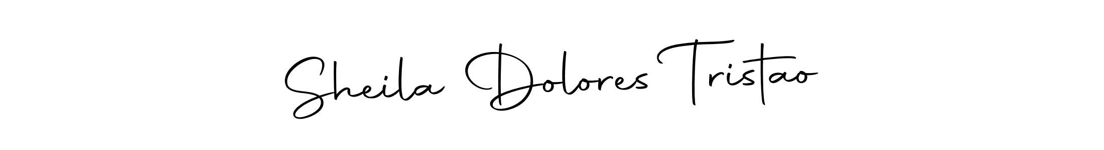 Sheila Dolores Tristao stylish signature style. Best Handwritten Sign (Autography-DOLnW) for my name. Handwritten Signature Collection Ideas for my name Sheila Dolores Tristao. Sheila Dolores Tristao signature style 10 images and pictures png