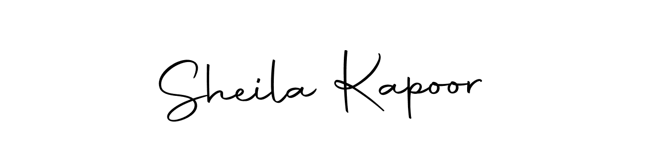 How to make Sheila Kapoor signature? Autography-DOLnW is a professional autograph style. Create handwritten signature for Sheila Kapoor name. Sheila Kapoor signature style 10 images and pictures png