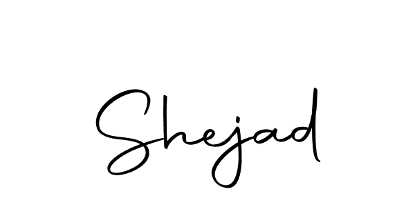 Use a signature maker to create a handwritten signature online. With this signature software, you can design (Autography-DOLnW) your own signature for name Shejad. Shejad signature style 10 images and pictures png