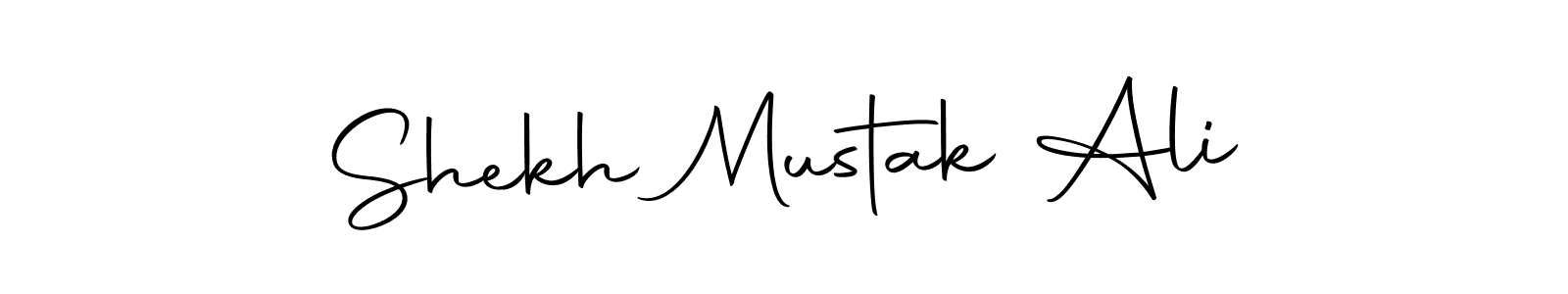 Shekh Mustak Ali stylish signature style. Best Handwritten Sign (Autography-DOLnW) for my name. Handwritten Signature Collection Ideas for my name Shekh Mustak Ali. Shekh Mustak Ali signature style 10 images and pictures png