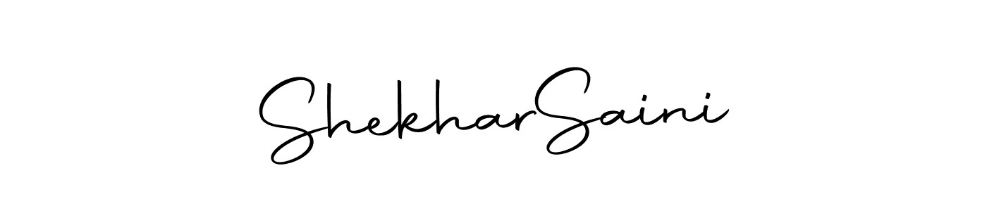 Design your own signature with our free online signature maker. With this signature software, you can create a handwritten (Autography-DOLnW) signature for name Shekhar  Saini. Shekhar  Saini signature style 10 images and pictures png