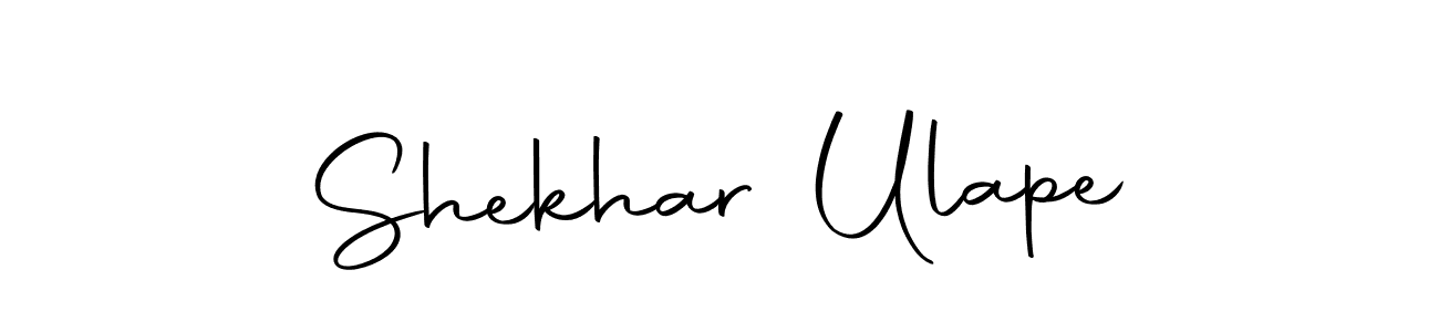 You should practise on your own different ways (Autography-DOLnW) to write your name (Shekhar Ulape) in signature. don't let someone else do it for you. Shekhar Ulape signature style 10 images and pictures png