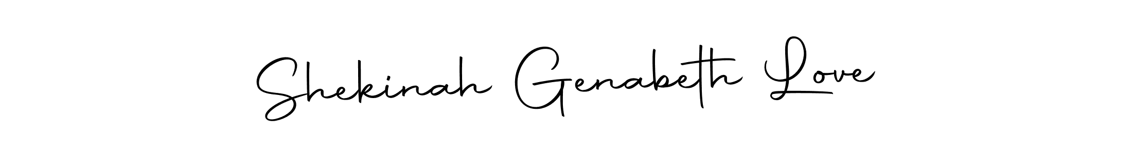 You can use this online signature creator to create a handwritten signature for the name Shekinah Genabeth Love. This is the best online autograph maker. Shekinah Genabeth Love signature style 10 images and pictures png