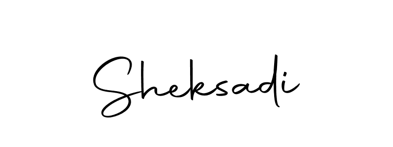 Make a beautiful signature design for name Sheksadi. Use this online signature maker to create a handwritten signature for free. Sheksadi signature style 10 images and pictures png