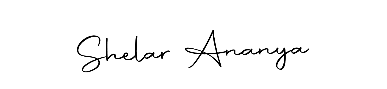 Design your own signature with our free online signature maker. With this signature software, you can create a handwritten (Autography-DOLnW) signature for name Shelar Ananya. Shelar Ananya signature style 10 images and pictures png