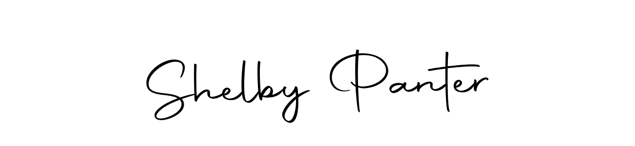 Create a beautiful signature design for name Shelby Panter. With this signature (Autography-DOLnW) fonts, you can make a handwritten signature for free. Shelby Panter signature style 10 images and pictures png