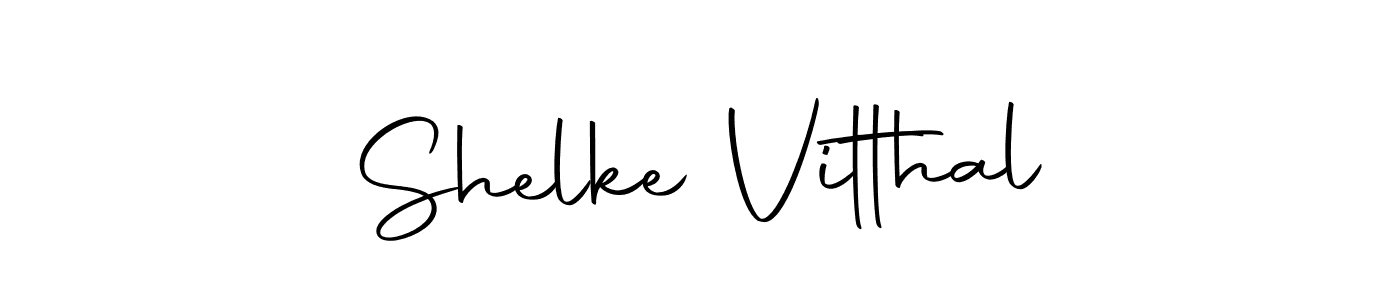 Make a beautiful signature design for name Shelke Vitthal. Use this online signature maker to create a handwritten signature for free. Shelke Vitthal signature style 10 images and pictures png