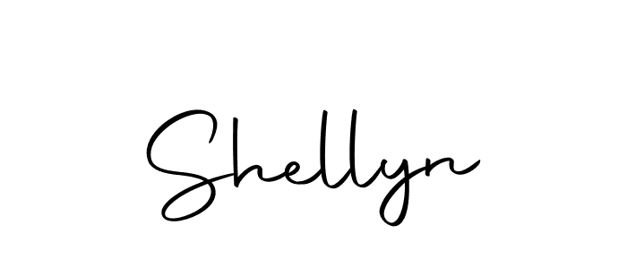 Use a signature maker to create a handwritten signature online. With this signature software, you can design (Autography-DOLnW) your own signature for name Shellyn. Shellyn signature style 10 images and pictures png