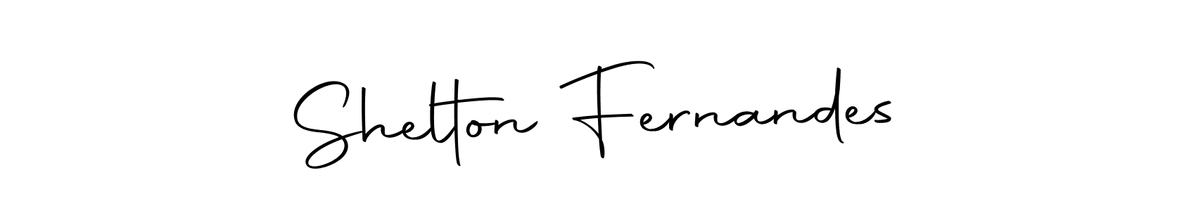 Similarly Autography-DOLnW is the best handwritten signature design. Signature creator online .You can use it as an online autograph creator for name Shelton Fernandes. Shelton Fernandes signature style 10 images and pictures png