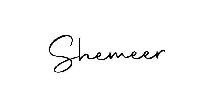 Similarly Autography-DOLnW is the best handwritten signature design. Signature creator online .You can use it as an online autograph creator for name Shemeer. Shemeer signature style 10 images and pictures png