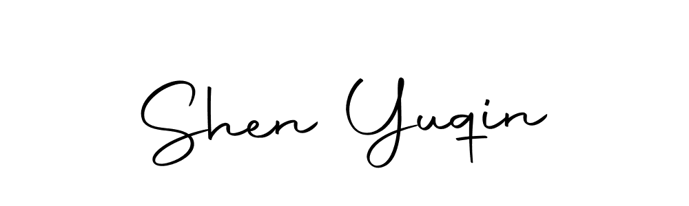 This is the best signature style for the Shen Yuqin name. Also you like these signature font (Autography-DOLnW). Mix name signature. Shen Yuqin signature style 10 images and pictures png