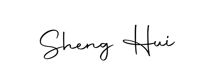 Make a beautiful signature design for name Sheng Hui. With this signature (Autography-DOLnW) style, you can create a handwritten signature for free. Sheng Hui signature style 10 images and pictures png