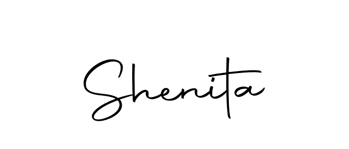 if you are searching for the best signature style for your name Shenita. so please give up your signature search. here we have designed multiple signature styles  using Autography-DOLnW. Shenita signature style 10 images and pictures png