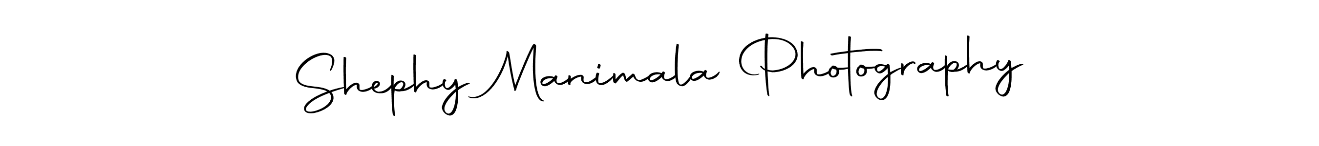 Use a signature maker to create a handwritten signature online. With this signature software, you can design (Autography-DOLnW) your own signature for name Shephy Manimala Photography. Shephy Manimala Photography signature style 10 images and pictures png