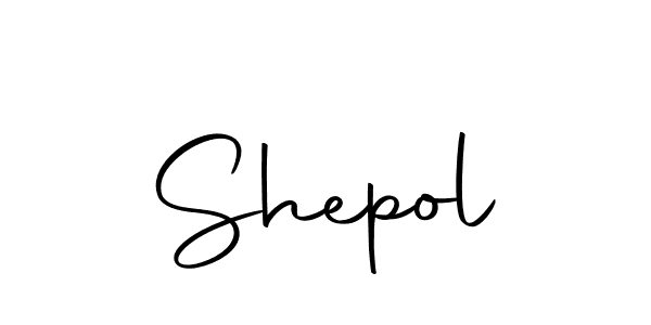 You should practise on your own different ways (Autography-DOLnW) to write your name (Shepol) in signature. don't let someone else do it for you. Shepol signature style 10 images and pictures png