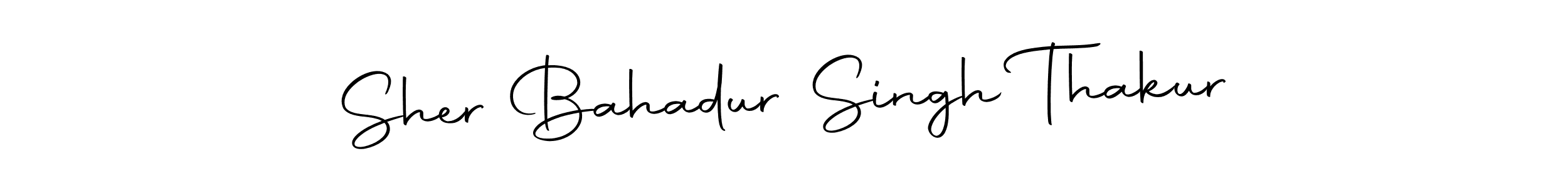The best way (Autography-DOLnW) to make a short signature is to pick only two or three words in your name. The name Sher Bahadur Singh Thakur include a total of six letters. For converting this name. Sher Bahadur Singh Thakur signature style 10 images and pictures png