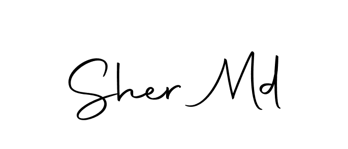 Here are the top 10 professional signature styles for the name Sher Md. These are the best autograph styles you can use for your name. Sher Md signature style 10 images and pictures png