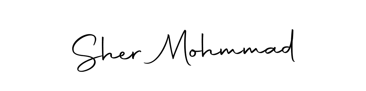 Sher Mohmmad stylish signature style. Best Handwritten Sign (Autography-DOLnW) for my name. Handwritten Signature Collection Ideas for my name Sher Mohmmad. Sher Mohmmad signature style 10 images and pictures png