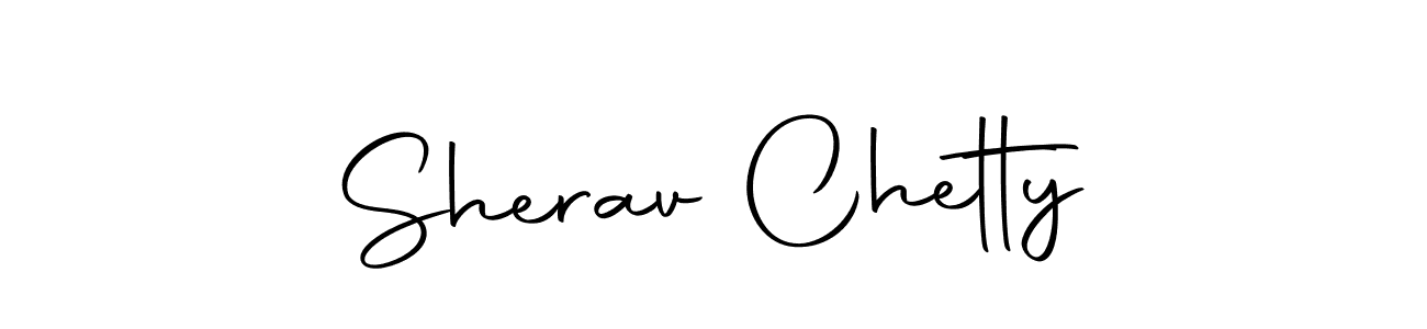 Create a beautiful signature design for name Sherav Chetty. With this signature (Autography-DOLnW) fonts, you can make a handwritten signature for free. Sherav Chetty signature style 10 images and pictures png