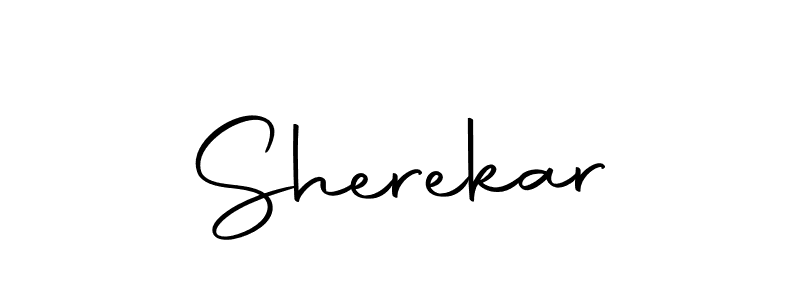 The best way (Autography-DOLnW) to make a short signature is to pick only two or three words in your name. The name Sherekar include a total of six letters. For converting this name. Sherekar signature style 10 images and pictures png