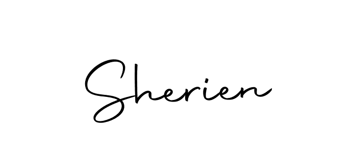 You should practise on your own different ways (Autography-DOLnW) to write your name (Sherien) in signature. don't let someone else do it for you. Sherien signature style 10 images and pictures png