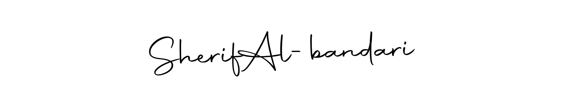 It looks lik you need a new signature style for name Sherif  Al-bandari. Design unique handwritten (Autography-DOLnW) signature with our free signature maker in just a few clicks. Sherif  Al-bandari signature style 10 images and pictures png