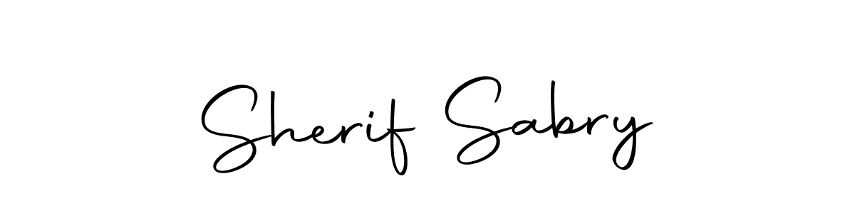 Sherif Sabry stylish signature style. Best Handwritten Sign (Autography-DOLnW) for my name. Handwritten Signature Collection Ideas for my name Sherif Sabry. Sherif Sabry signature style 10 images and pictures png