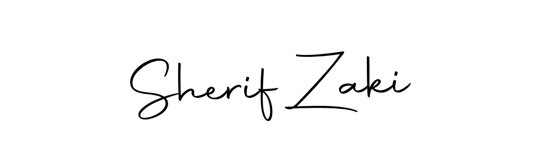 Make a beautiful signature design for name Sherif Zaki. Use this online signature maker to create a handwritten signature for free. Sherif Zaki signature style 10 images and pictures png