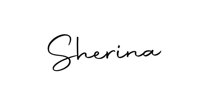 How to make Sherina signature? Autography-DOLnW is a professional autograph style. Create handwritten signature for Sherina name. Sherina signature style 10 images and pictures png