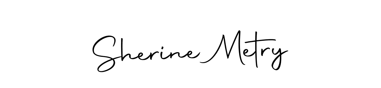 Also we have Sherine Metry name is the best signature style. Create professional handwritten signature collection using Autography-DOLnW autograph style. Sherine Metry signature style 10 images and pictures png