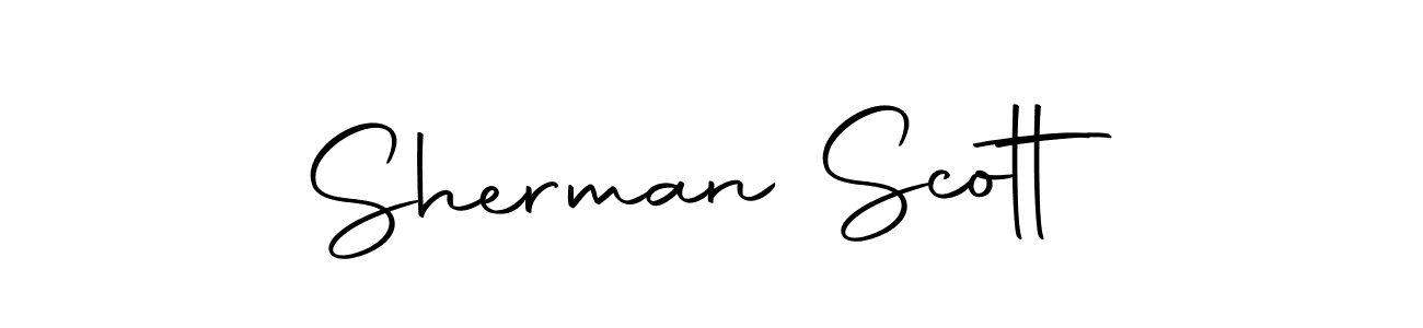 This is the best signature style for the Sherman Scott name. Also you like these signature font (Autography-DOLnW). Mix name signature. Sherman Scott signature style 10 images and pictures png