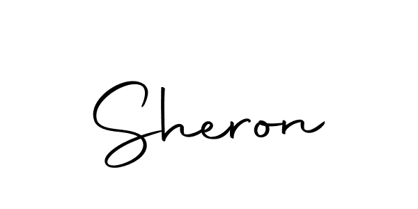 if you are searching for the best signature style for your name Sheron. so please give up your signature search. here we have designed multiple signature styles  using Autography-DOLnW. Sheron signature style 10 images and pictures png