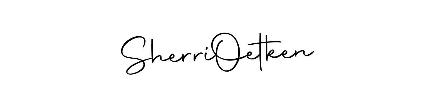 Make a beautiful signature design for name Sherri  Oetken. With this signature (Autography-DOLnW) style, you can create a handwritten signature for free. Sherri  Oetken signature style 10 images and pictures png