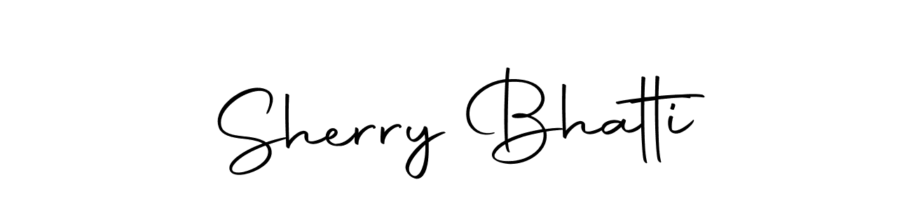 Sherry Bhatti stylish signature style. Best Handwritten Sign (Autography-DOLnW) for my name. Handwritten Signature Collection Ideas for my name Sherry Bhatti. Sherry Bhatti signature style 10 images and pictures png