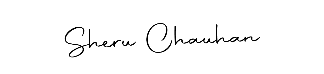 Similarly Autography-DOLnW is the best handwritten signature design. Signature creator online .You can use it as an online autograph creator for name Sheru Chauhan. Sheru Chauhan signature style 10 images and pictures png