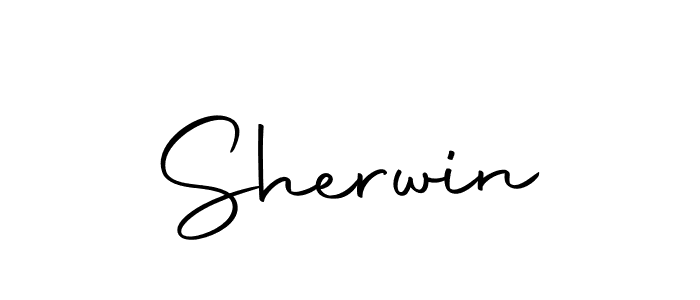 You should practise on your own different ways (Autography-DOLnW) to write your name (Sherwin) in signature. don't let someone else do it for you. Sherwin signature style 10 images and pictures png