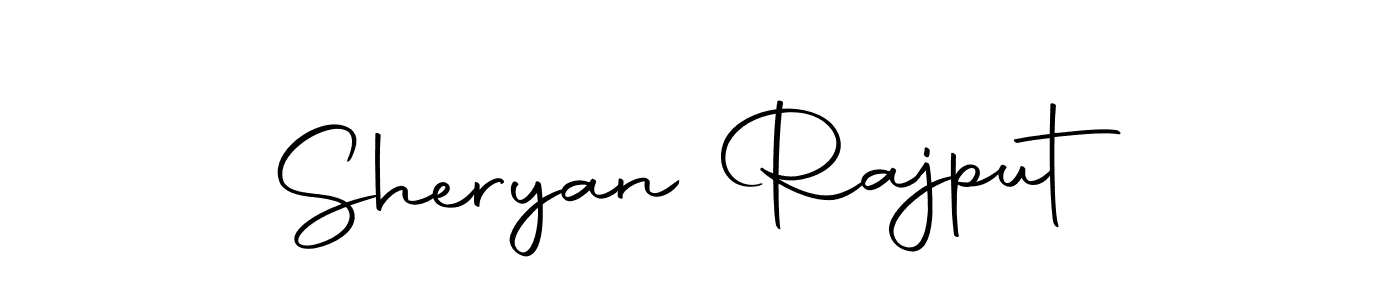 Also we have Sheryan Rajput name is the best signature style. Create professional handwritten signature collection using Autography-DOLnW autograph style. Sheryan Rajput signature style 10 images and pictures png