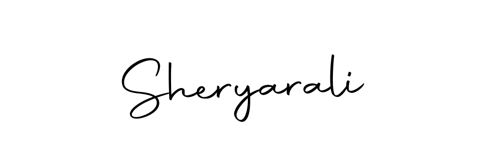 Also we have Sheryarali name is the best signature style. Create professional handwritten signature collection using Autography-DOLnW autograph style. Sheryarali signature style 10 images and pictures png