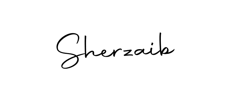 How to make Sherzaib signature? Autography-DOLnW is a professional autograph style. Create handwritten signature for Sherzaib name. Sherzaib signature style 10 images and pictures png