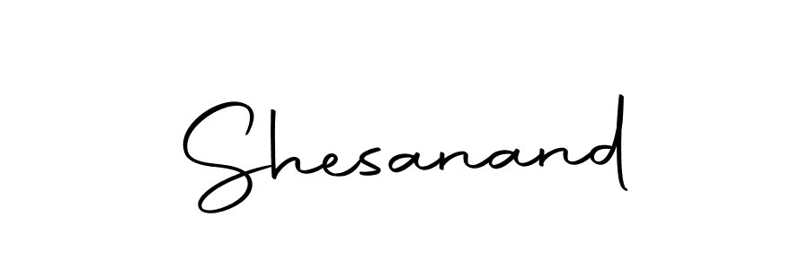 How to make Shesanand name signature. Use Autography-DOLnW style for creating short signs online. This is the latest handwritten sign. Shesanand signature style 10 images and pictures png